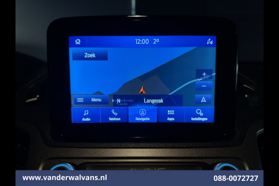 Ford Transit Connect 1.5 EcoBlue 100pk L2H1 Euro6 Airco | Camera | Navigatie | Trekhaak | LM velgen Parkeersensoren, Bumper in de kleur, Verwarmde voorruit, Zijdeur
