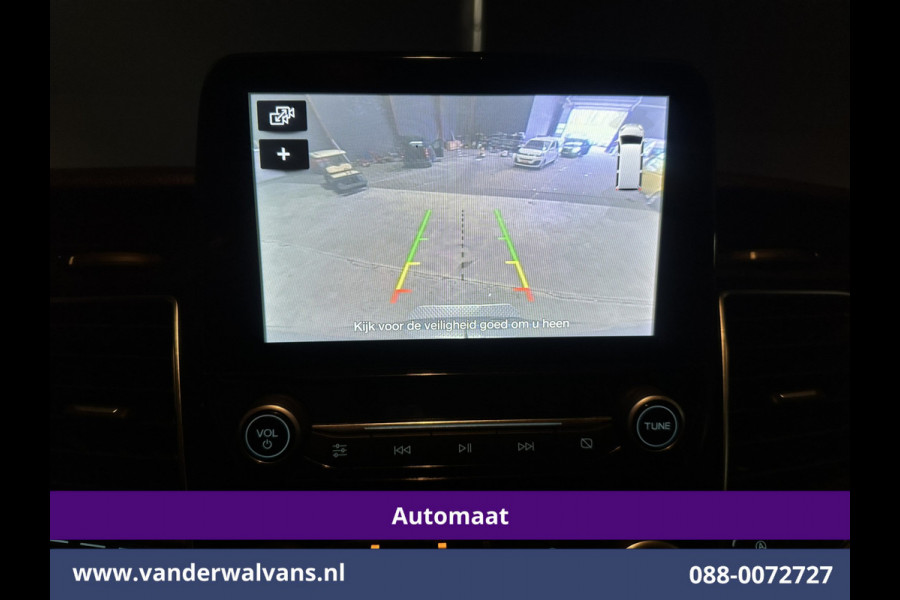 Ford Transit 2.0 TDCI 185pk Automaat L3H2 Euro6 Airco | Xenon | Camera | Navigatie | Apple Carplay | Cruisecontrol | LED Android Auto, Verwarmde voorruit, Stoelverwarming, LM velgen, Elektrisch verstelbare bestuurdersstoel, Parkeersensoren, Bijrijdersbank