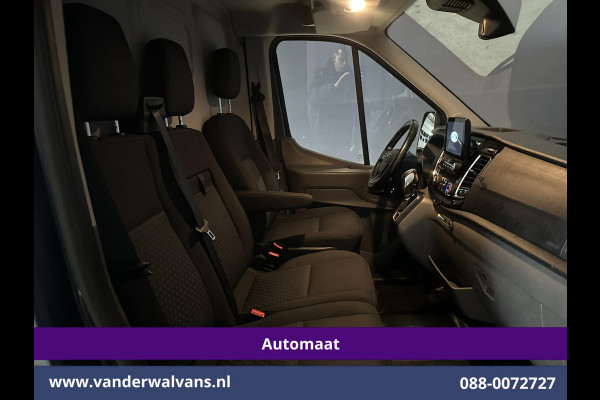 Ford Transit 2.0 TDCI 185pk Automaat L3H2 Euro6 Airco | Xenon | Camera | Navigatie | Apple Carplay | Cruisecontrol | LED Android Auto, Verwarmde voorruit, Stoelverwarming, LM velgen, Elektrisch verstelbare bestuurdersstoel, Parkeersensoren, Bijrijdersbank