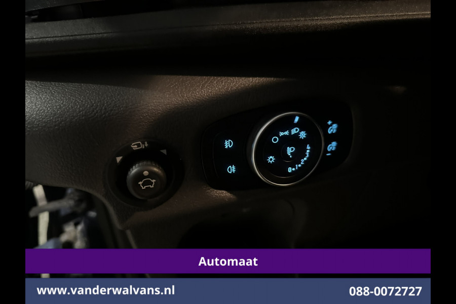 Ford Transit 2.0 TDCI 185pk Automaat L3H2 Euro6 Airco | Xenon | Camera | Navigatie | Apple Carplay | Cruisecontrol | LED Android Auto, Verwarmde voorruit, Stoelverwarming, LM velgen, Elektrisch verstelbare bestuurdersstoel, Parkeersensoren, Bijrijdersbank