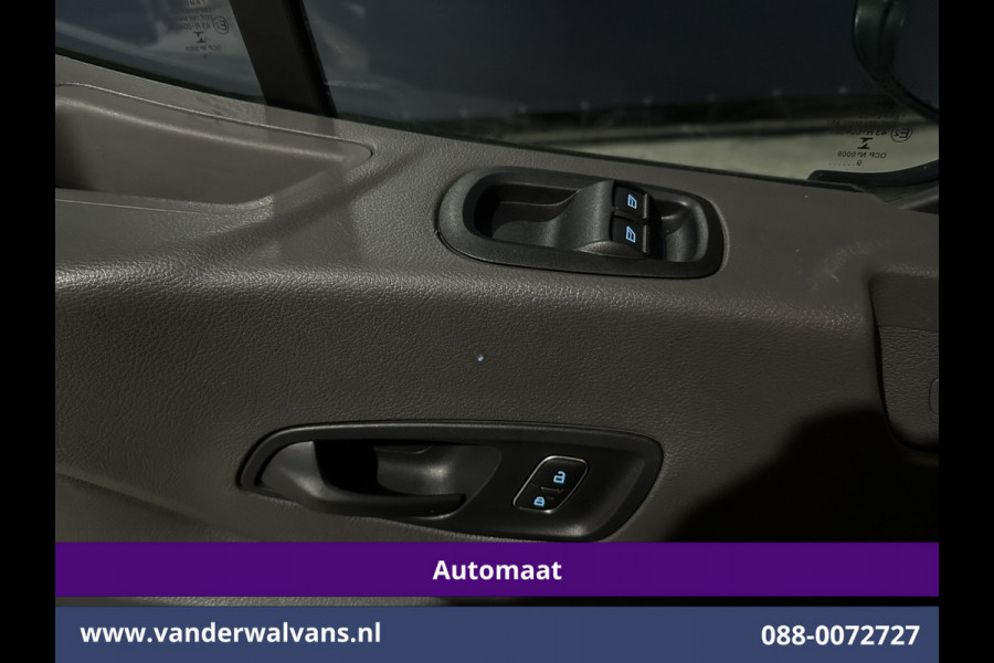 Ford Transit 2.0 TDCI 185pk Automaat L3H2 Euro6 Airco | Xenon | Camera | Navigatie | Apple Carplay | Cruisecontrol | LED Android Auto, Verwarmde voorruit, Stoelverwarming, LM velgen, Elektrisch verstelbare bestuurdersstoel, Parkeersensoren, Bijrijdersbank