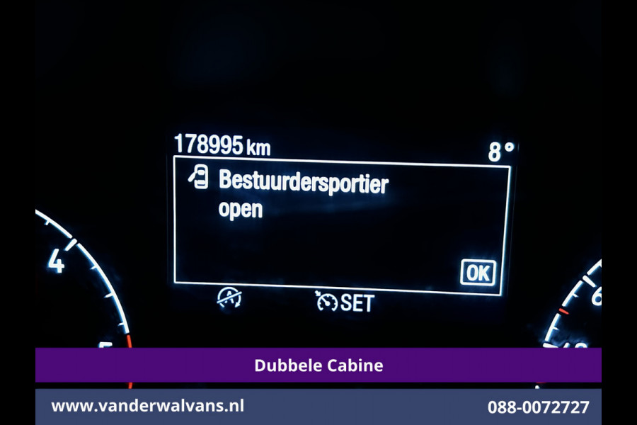 Ford Transit Custom 2.0 TDCI 170pk L2H1 Dubbele Cabine Euro6 Airco | 6-Zits | Camera | Navigatie | LED | Apple Carplay Android Auto, Cruisecontrol, Stoelverwarming, Verwarmde voorruit, Parkeersensoren, 2800kg trekvermogen, Dakdragers