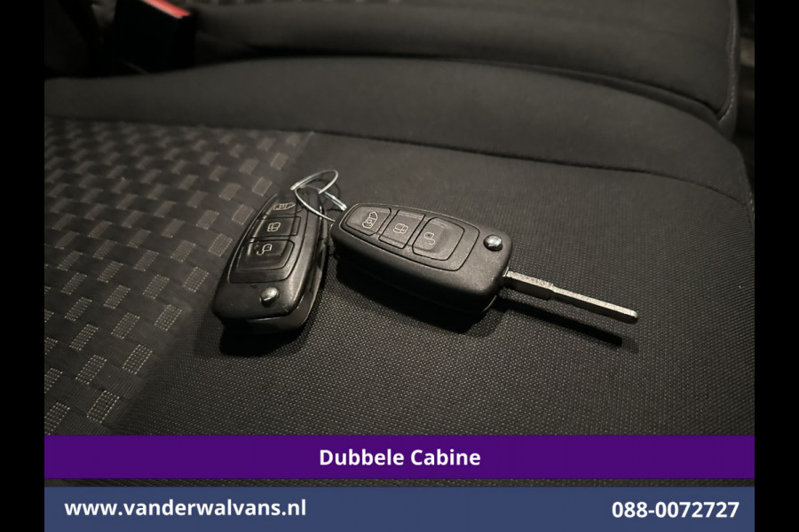 Ford Transit Custom 2.0 TDCI 170pk L2H1 Dubbele Cabine Euro6 Airco | 6-Zits | Camera | Navigatie | LED | Apple Carplay Android Auto, Cruisecontrol, Stoelverwarming, Verwarmde voorruit, Parkeersensoren, 2800kg trekvermogen, Dakdragers