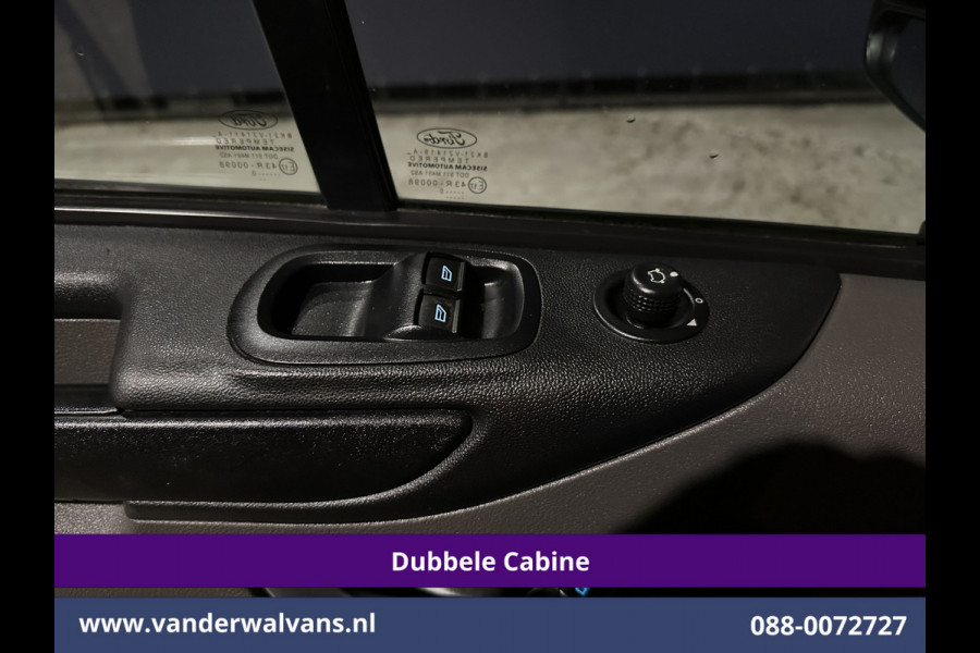 Ford Transit Custom 2.0 TDCI 131pk L2H1 Dubbele Cabine Euro6 Airco | 6-Zits | LED | Cruisecontrol | 2800kg trekhaak Parkeersensoren, Stoelverwarming