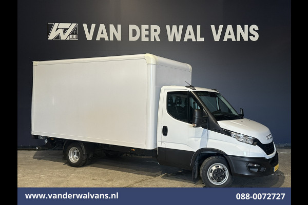 Iveco Daily 35C16H 157pk Bakwagen Laadklep Dubbel Lucht Euro6 Airco | Bijrijdersbank