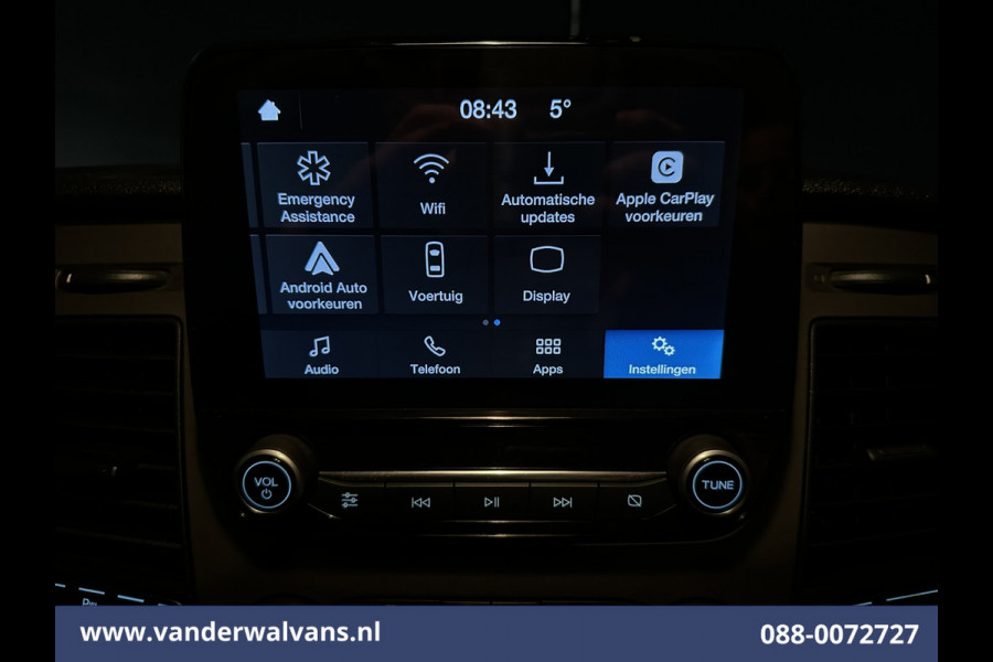 Ford Transit Custom 2.0 TDCI 130pk L2H1 Euro6 Airco | Camera | Apple Carplay | LED | Cruisecontrol | 2800kg Trekhaak Android Auto, Stoelverwarming, Verwarmde voorruit, Parkeersensoren