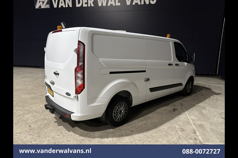 Ford Transit Custom 2.0 TDCI 130pk L2H1 Euro6 Airco | Camera | Apple Carplay | LED | Cruisecontrol | 2800kg Trekhaak Android Auto, Stoelverwarming, Verwarmde voorruit, Parkeersensoren