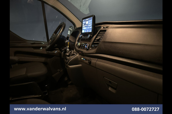Ford Transit Custom 2.0 TDCI 130pk L2H1 Euro6 Airco | Camera | Apple Carplay | LED | Cruisecontrol | 2800kg Trekhaak Android Auto, Stoelverwarming, Verwarmde voorruit, Parkeersensoren