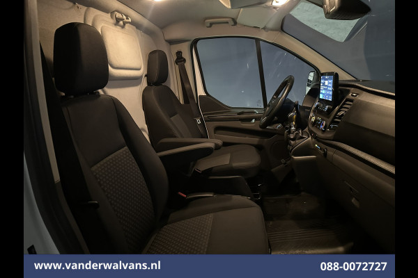 Ford Transit Custom 2.0 TDCI 130pk L2H1 Euro6 Airco | Camera | Apple Carplay | LED | Cruisecontrol | 2800kg Trekhaak Android Auto, Stoelverwarming, Verwarmde voorruit, Parkeersensoren
