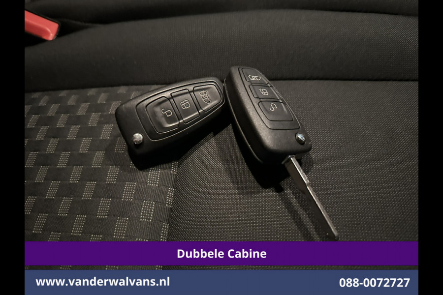 Ford Transit Custom 2.0 TDCI 131pk L2H1 Dubbele Cabine Euro6 Airco | 6-Zits | Camera | LED | 2800kg Trekhaak | Cruisecontrol Verwarmde voorruit, Android Auto, Dakdragers, Parkeersensoren