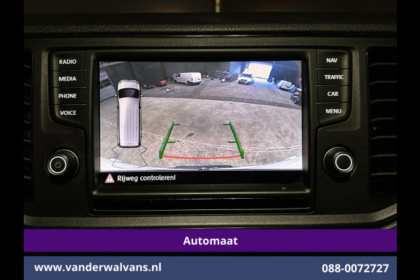 Volkswagen Crafter 2.0 TDI 140pk Automaat L3H3 L2H2 Euro6 Airco | Navigatie | Camera | Apple Carplay | Chauffeursstoel Android Auto, Leder, Parkeersensoren, Bijrijdersbank