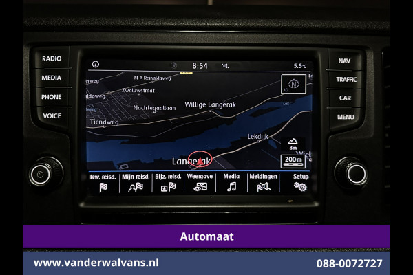 Volkswagen Crafter 2.0 TDI 140pk Automaat L3H3 L2H2 Euro6 Airco | Navigatie | Camera | Apple Carplay | Chauffeursstoel Android Auto, Leder, Parkeersensoren, Bijrijdersbank