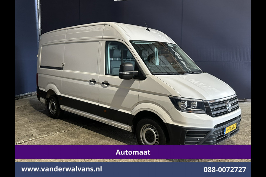 Volkswagen Crafter 2.0 TDI 140pk Automaat L3H3 L2H2 Euro6 Airco | Navigatie | Camera | Apple Carplay | Chauffeursstoel Android Auto, Leder, Parkeersensoren, Bijrijdersbank