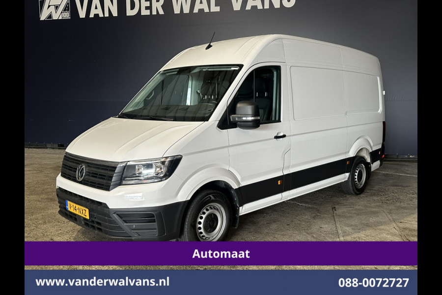 Volkswagen Crafter 2.0 TDI 140pk Automaat L3H3 L2H2 Euro6 Airco | Navigatie | Camera | Apple Carplay | Chauffeursstoel Android Auto, Leder, Parkeersensoren, Bijrijdersbank