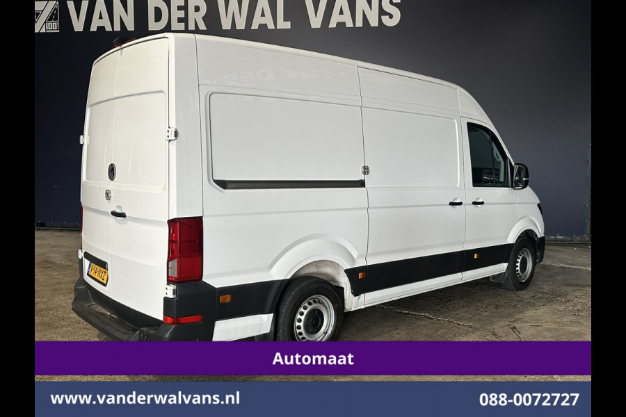 Volkswagen Crafter 2.0 TDI 140pk Automaat L3H3 L2H2 Euro6 Airco | Navigatie | Camera | Apple Carplay | Chauffeursstoel Android Auto, Leder, Parkeersensoren, Bijrijdersbank