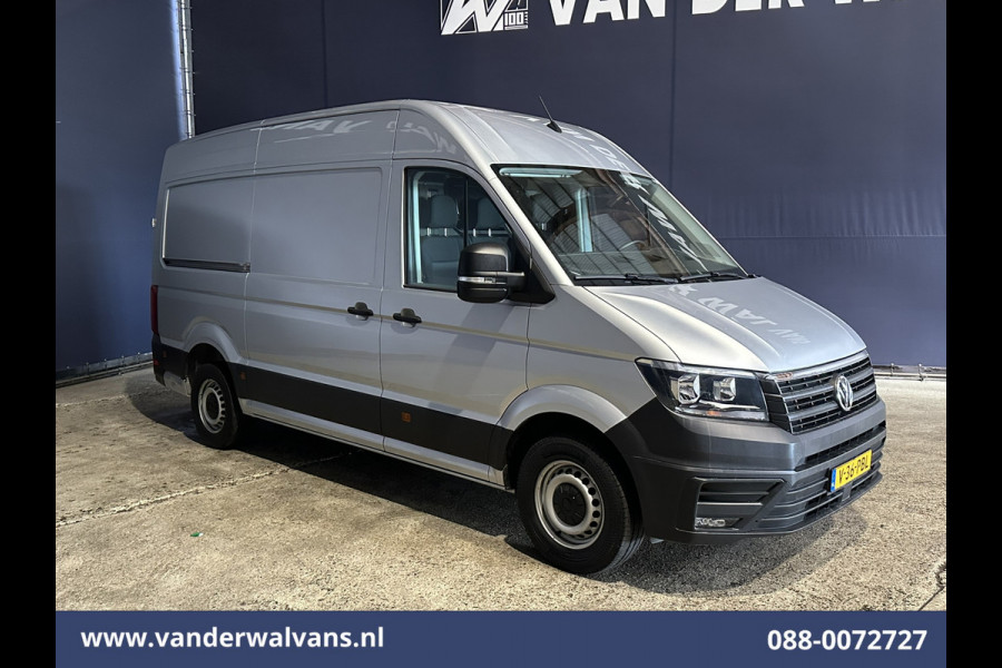 Volkswagen Crafter 2.0 TDI 141pk L3H3 L2H2 Euro6 Airco | 3000kg Trekhaak | Cruisecontrol | Chauffeursstoel Bijrijdersbank