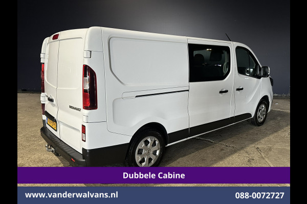 Renault Trafic 2.0 dCi L2H1 Dubbele Cabine Euro6 Airco | 6-Zits | Apple Carplay | Cruisecontrol | Trekhaak Android Auto, Parkeersensoren