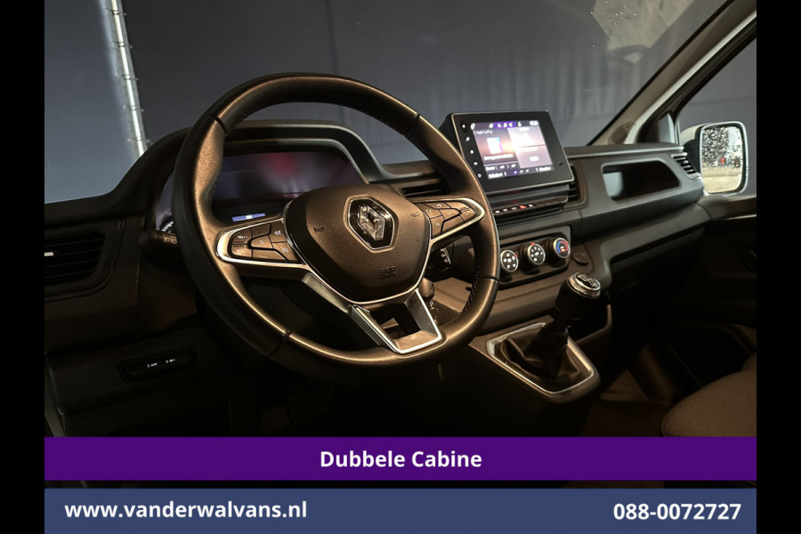 Renault Trafic 2.0 dCi L2H1 Dubbele Cabine Euro6 Airco | 6-Zits | Apple Carplay | Cruisecontrol | Trekhaak Android Auto, Parkeersensoren