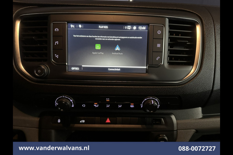 Opel Vivaro 1.5 CDTI 102pk L2H1 Euro6 Airco | Camera | Navigatie | Apple Carplay | Cruisecontrol Android Auto, Parkeersensoren, Bijrijdersbank