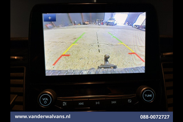 Ford Transit Custom 2.0 TDCI 131pk L2H1 Trail Edition Euro6 Airco | Imperiaal | Camera | Navigatie | 2800kg Trekhaak | LED Apple Carplay, Cruisecontrol, Stoelverwarming, Verwarmde voorruit, Leder, LM velgen, Parkeersensoren, Bijrijdersbank