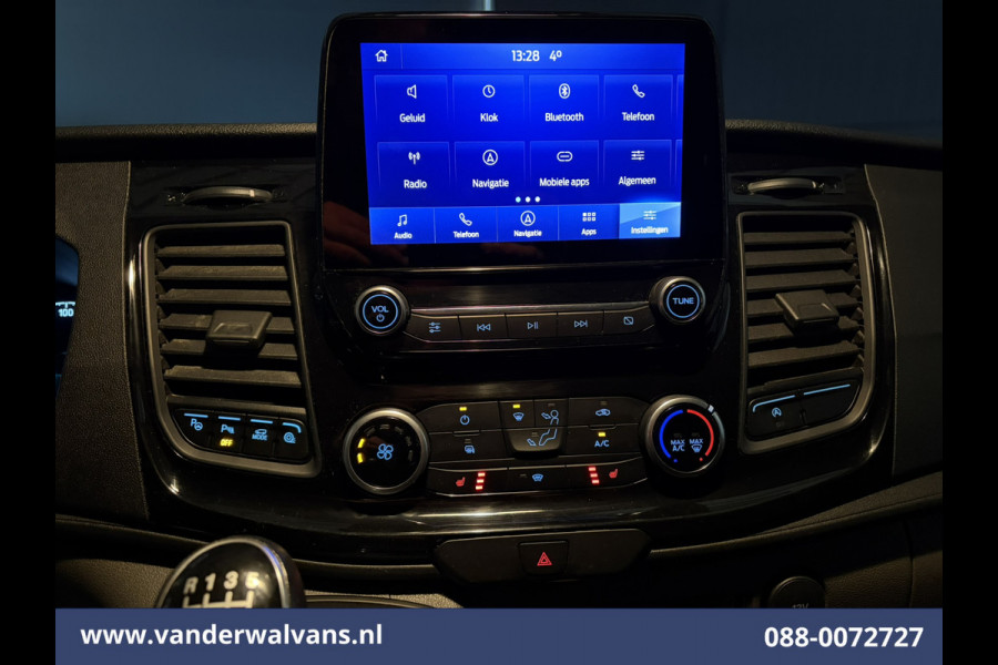 Ford Transit Custom 2.0 TDCI 131pk L2H1 Trail Edition Euro6 Airco | Imperiaal | Camera | Navigatie | 2800kg Trekhaak | LED Apple Carplay, Cruisecontrol, Stoelverwarming, Verwarmde voorruit, Leder, LM velgen, Parkeersensoren, Bijrijdersbank