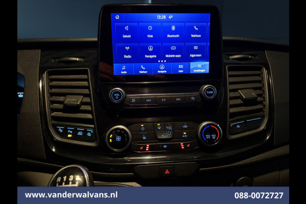 Ford Transit Custom 2.0 TDCI 131pk L2H1 Trail Edition Euro6 Airco | Imperiaal | Camera | Navigatie | 2800kg Trekhaak | LED Apple Carplay, Cruisecontrol, Stoelverwarming, Verwarmde voorruit, Leder, LM velgen, Parkeersensoren, Bijrijdersbank