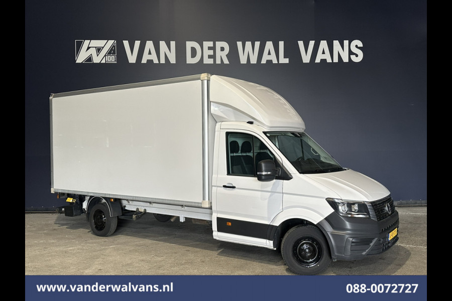 Volkswagen Crafter 2.0 TDI 141pk Bakwagen Laadklep Euro6 Airco | Camera | Apple Carplay Cruisecontrol, Bijrijdersbank