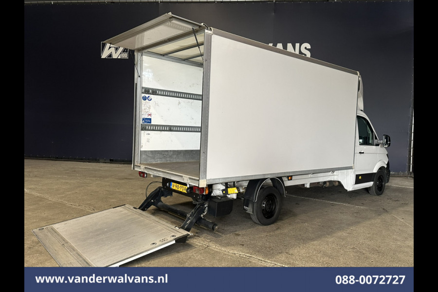 Volkswagen Crafter 2.0 TDI 141pk Bakwagen Laadklep Euro6 Airco | Camera | Apple Carplay Cruisecontrol, Bijrijdersbank