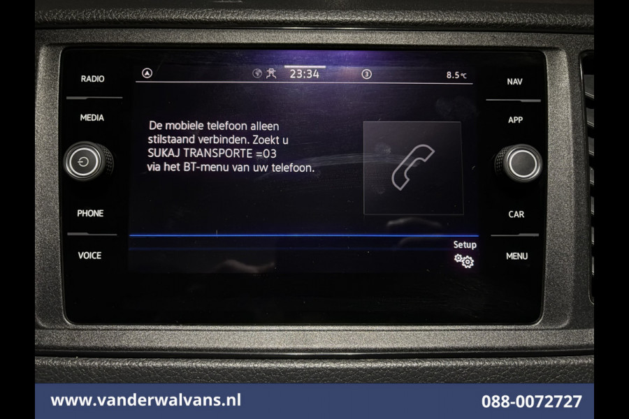 Volkswagen Crafter 2.0 TDI 141pk Bakwagen Laadklep Euro6 Airco | Camera | Apple Carplay Cruisecontrol, Bijrijdersbank