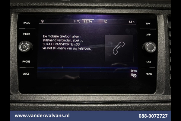 Volkswagen Crafter 2.0 TDI 141pk Bakwagen Laadklep Euro6 Airco | Camera | Apple Carplay Cruisecontrol, Bijrijdersbank