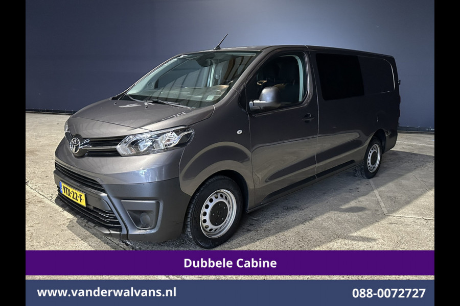 Toyota ProAce Worker 2.0 D-4D 145pk L3H1 Dubbele Cabine Euro6 Airco | 6-Zits | Navigatie | Apple Carplay | Cruisecontrol Android Auto, Parkeersensoren