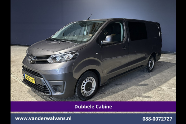 Toyota ProAce Worker 2.0 D-4D 145pk L3H1 Dubbele Cabine Euro6 Airco | 6-Zits | Navigatie | Apple Carplay | Cruisecontrol Android Auto, Parkeersensoren