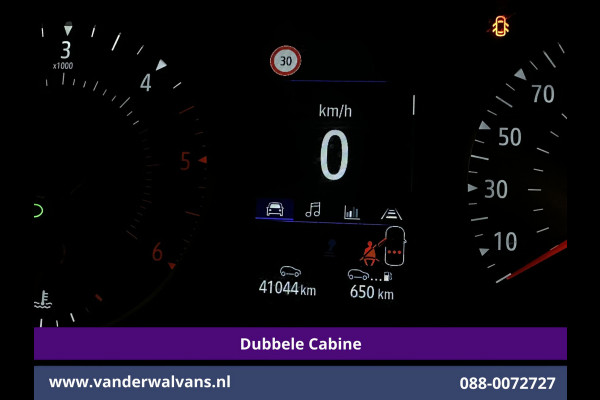 Renault Trafic 2.0 Blue dCi 131pk L2H1 Dubbele Cabine Euro6 Fabrieksgarantie Airco | 6-Zits | Apple Carplay | LED 2500kg Trekhaak, Android Auto, Cruisecontrol, Parkeersensoren, Bijrijdersbank