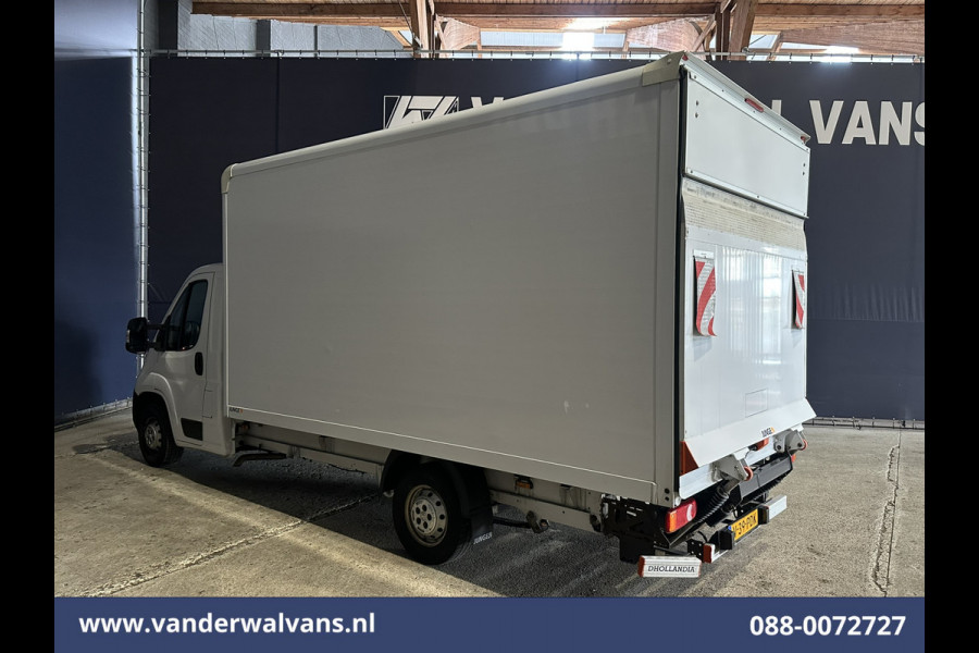 Peugeot Boxer 2.2 BlueHDi 141pk Bakwagen 436cm Lang Laadklep Euro6 Airco | Cruisecontrol | 985kg laadvermogen Bijrijdersbank
