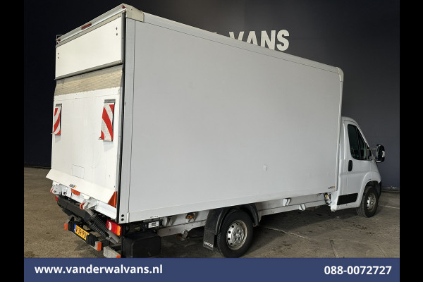 Peugeot Boxer 2.2 BlueHDi 141pk Bakwagen 436cm Lang Laadklep Euro6 Airco | Cruisecontrol | 985kg laadvermogen Bijrijdersbank