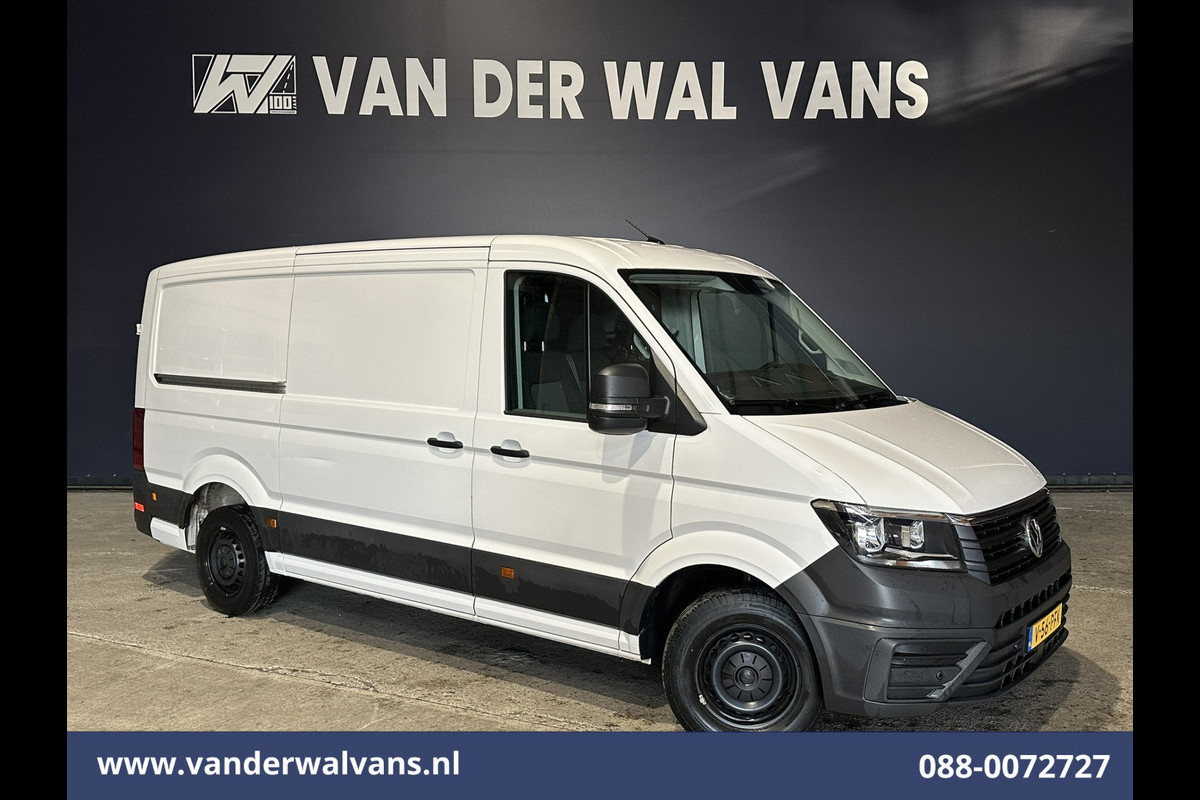 Volkswagen Crafter 2.0 TDI 141pk L3H2 L2H1 Euro6 Airco | Apple Carplay | Android Auto | Cruisecontrol Parkeersensoren, Bijrijdersbank, 3000kg trekvermogen