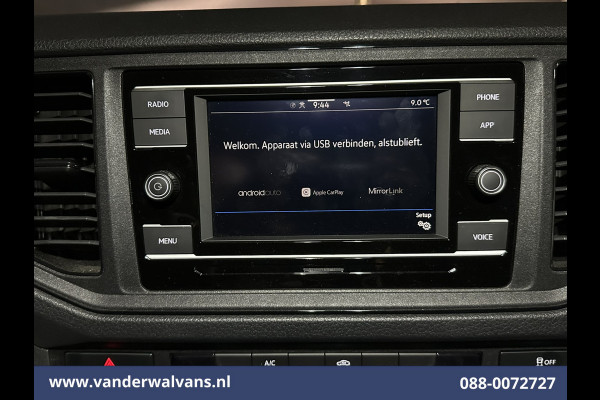 Volkswagen Crafter 2.0 TDI 141pk L3H2 L2H1 Euro6 Airco | Apple Carplay | Android Auto | Cruisecontrol Parkeersensoren, Bijrijdersbank, 3000kg trekvermogen