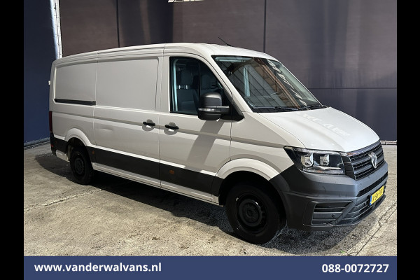 Volkswagen Crafter 2.0 TDI 141pk L3H2 L2H1 Euro6 Airco | Apple Carplay | Android Auto | Cruisecontrol Parkeersensoren, Bijrijdersbank, 3000kg trekvermogen