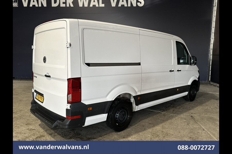 Volkswagen Crafter 2.0 TDI 141pk L3H2 L2H1 Euro6 Airco | Apple Carplay | Android Auto | Cruisecontrol Parkeersensoren, Bijrijdersbank, 3000kg trekvermogen