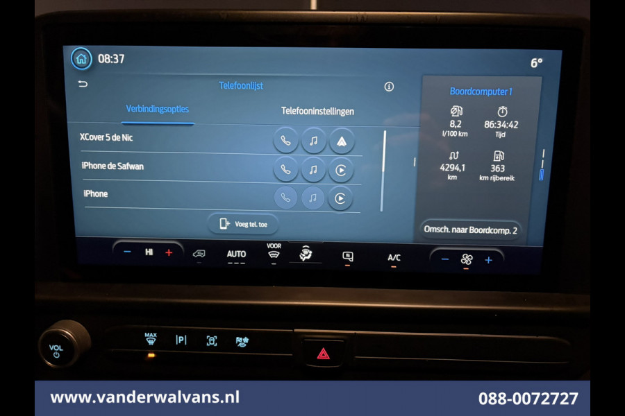 Ford Transit Custom 2.0 TDCI 136pk L2H1 Euro6 Airco | Camera | Apple Carplay | LED | Cruisecontrol | Verwarmde voorruit Android Auto, Parkeersensoren, Bijrijdersbank, 2800kg trekvermogen
