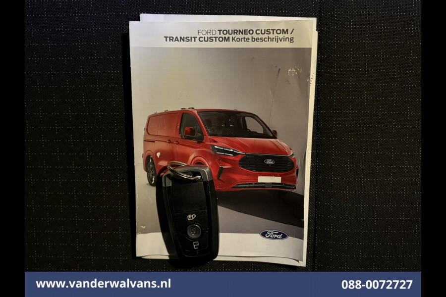 Ford Transit Custom 2.0 TDCI 136pk L2H1 Euro6 Airco | Camera | Apple Carplay | LED | Cruisecontrol | Verwarmde voorruit Android Auto, Parkeersensoren, Bijrijdersbank, 2800kg trekvermogen