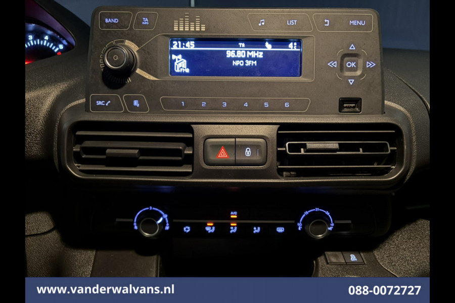 Peugeot Partner 1.5 BlueHDI L1H1 Euro6 Airco | Parkeersensoren Zijdeur