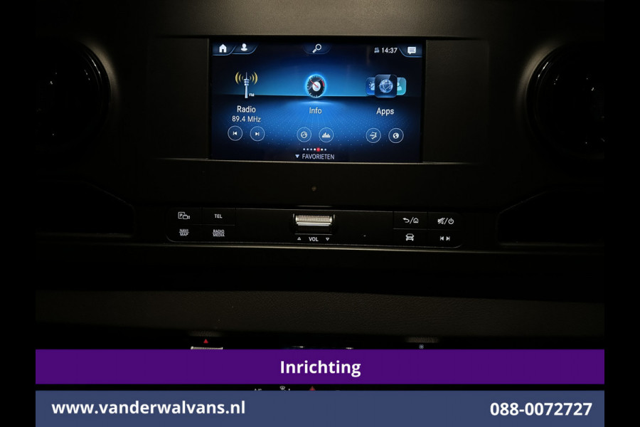 Mercedes-Benz Sprinter 314 CDI 143pk L3H2 inrichting Euro6 Airco | Camera | Navigatie | Apple Carplay Android Auto, Parkeersensoren