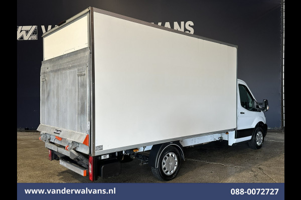 Ford Transit 2.0 TDCI 160pk Bakwagen Laadklep Euro6 Airco | Lat om lat Betimmering | Cruisecontrol Verwarmde voorruit, Bijrijdersbank