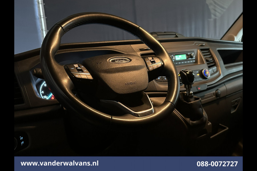 Ford Transit 2.0 TDCI 160pk Bakwagen Laadklep Euro6 Airco | Lat om lat Betimmering | Cruisecontrol Verwarmde voorruit, Bijrijdersbank