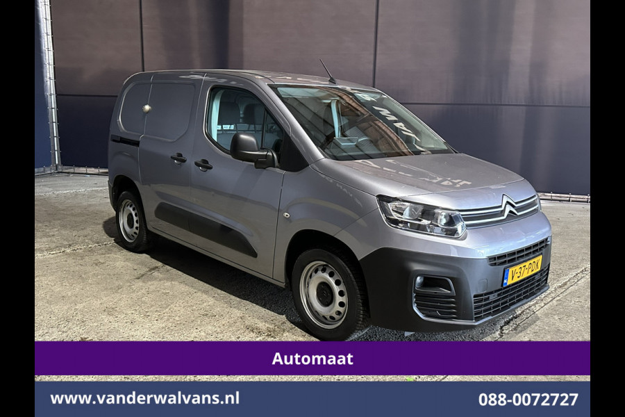 Citroën Berlingo 1.5 BlueHDI 131pk Automaat L1H1 Euro6 Airco | 3-Zits | Apple Carplay | Cruisecontrol Android Auto, Parkeersensoren, bijrijdersbank