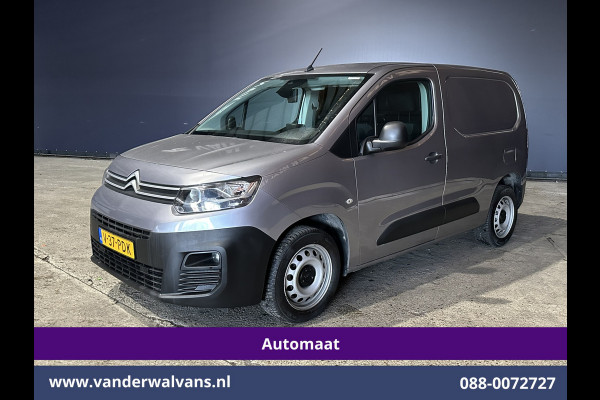 Citroën Berlingo 1.5 BlueHDI 131pk Automaat L1H1 Euro6 Airco | 3-Zits | Apple Carplay | Cruisecontrol Android Auto, Parkeersensoren, bijrijdersbank