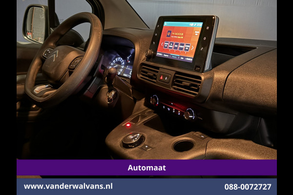 Citroën Berlingo 1.5 BlueHDI 131pk Automaat L1H1 Euro6 Airco | 3-Zits | Apple Carplay | Cruisecontrol Android Auto, Parkeersensoren, bijrijdersbank