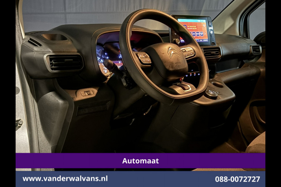 Citroën Berlingo 1.5 BlueHDI 131pk Automaat L1H1 Euro6 Airco | 3-Zits | Apple Carplay | Cruisecontrol Android Auto, Parkeersensoren, bijrijdersbank