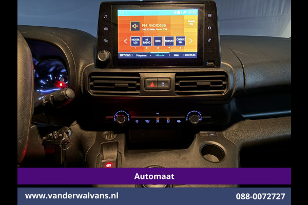 Citroën Berlingo 1.5 BlueHDI 131pk Automaat L1H1 Euro6 Airco | 3-Zits | Apple Carplay | Cruisecontrol Android Auto, Parkeersensoren, bijrijdersbank